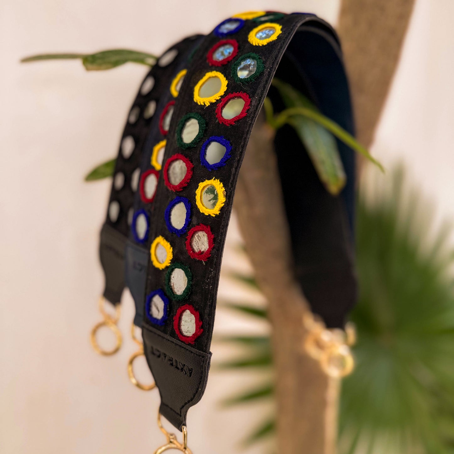 The Mirror Wrap - Vibrant Black