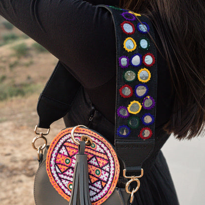 The Mirror Wrap - Vibrant Black