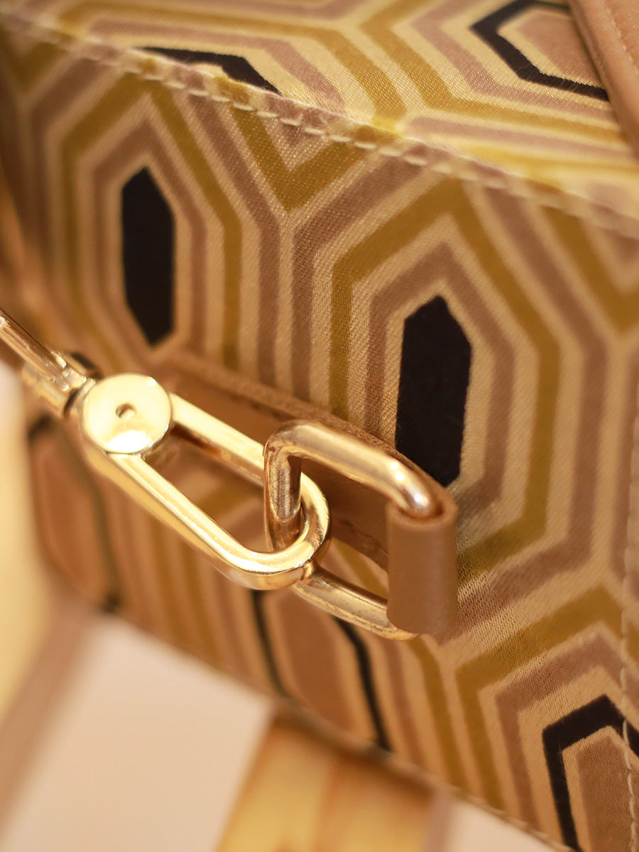 Honeycomb Edgebox - Rectangular Kutchi Handcrafted Bag